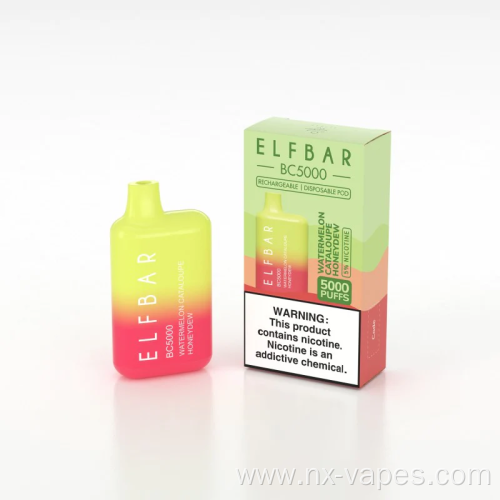 New Elf Bar BC5000 Disposable box